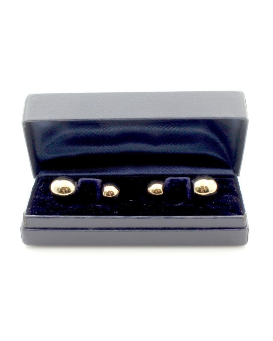 Tiffany & Co. Barbell Cuff Links in Gold